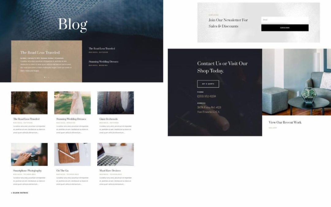 ET – Upholstery Blog Page