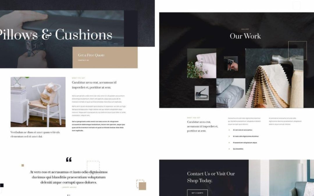 ET – Upholstery Service Page