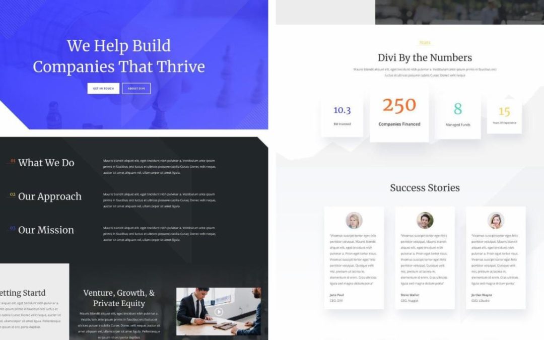 ET – Venture Capital Firm Home Page