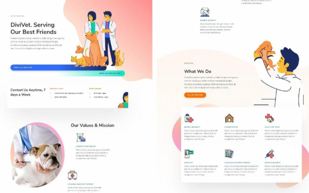 ET – Veterinarian Landing Page