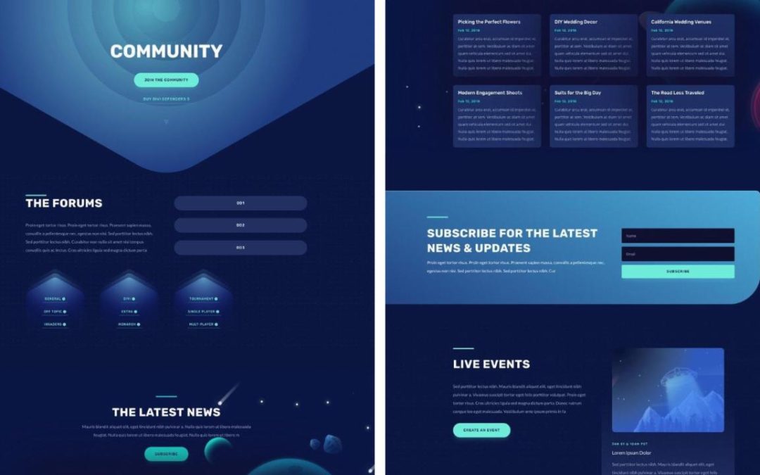 ET – Video Game Community Page