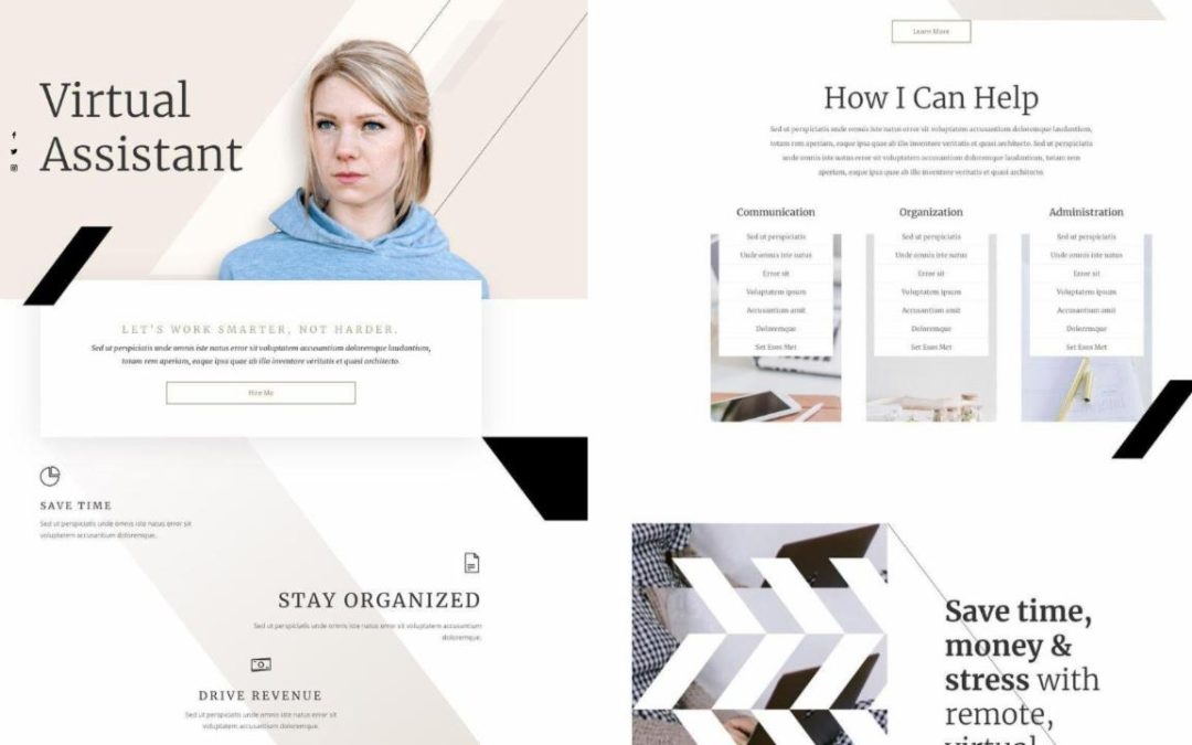 ET – Virtual Assistant Landing Page