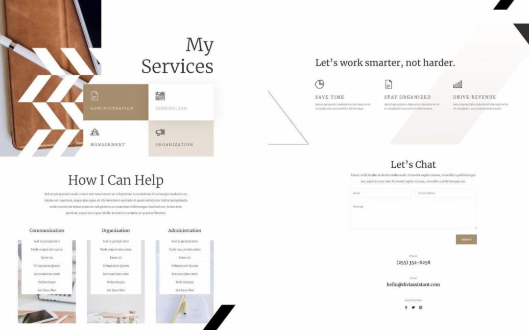 ET – Virtual Assistant Services Page