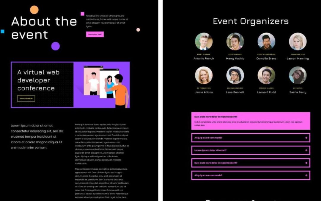 ET – Virtual Conference About Page