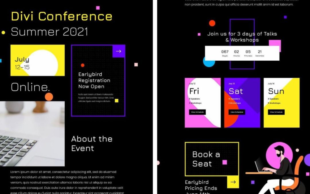ET – Virtual Conference Landing Page