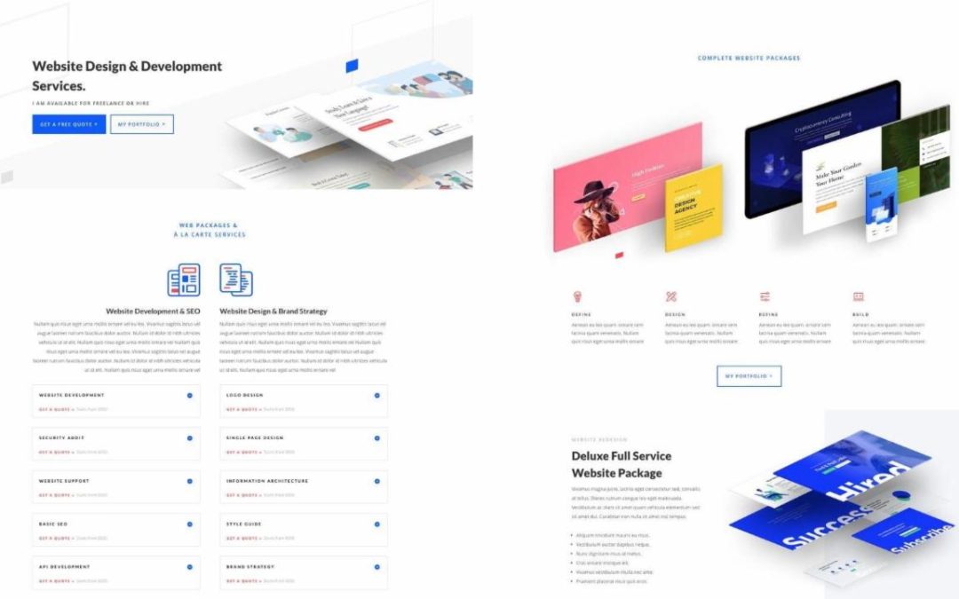 ET – Web Freelancer Services Page