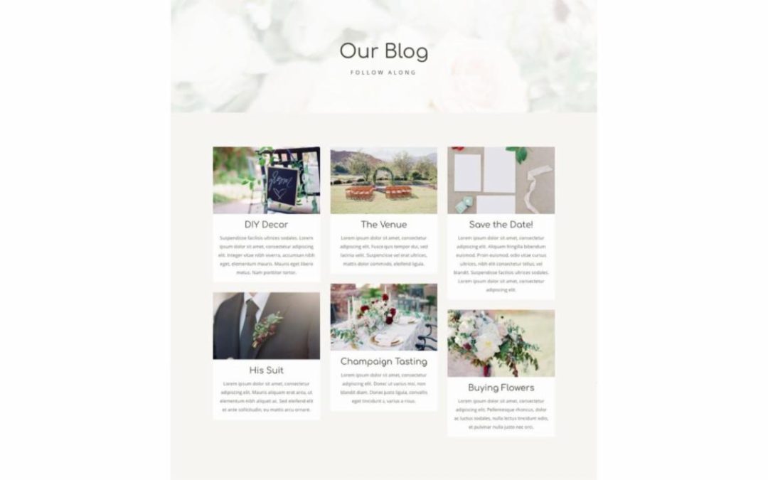 ET – Wedding Blog Page