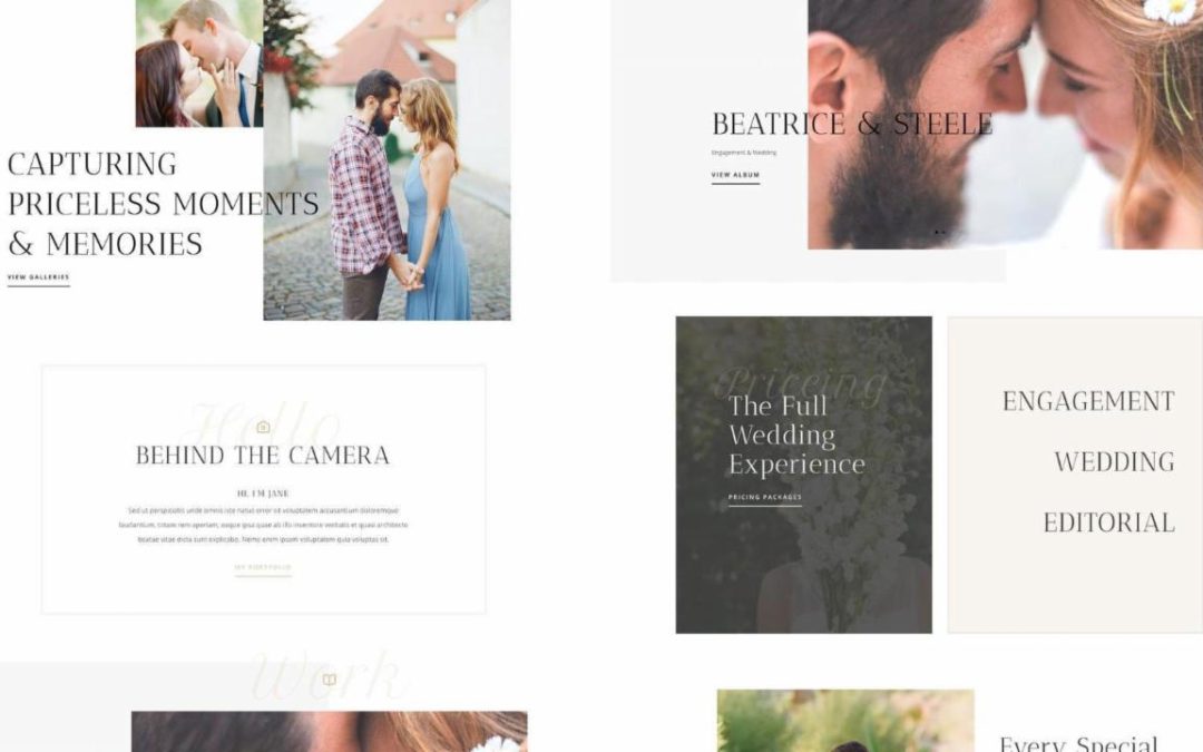 ET – Wedding Photographer Landing Page