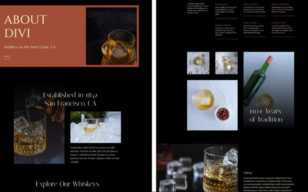 ET – Whiskey About Page