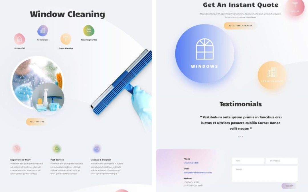 ET – Window Cleaning Home Page