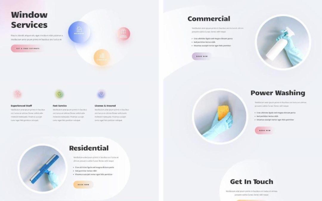 ET – Window Cleaning Services Page