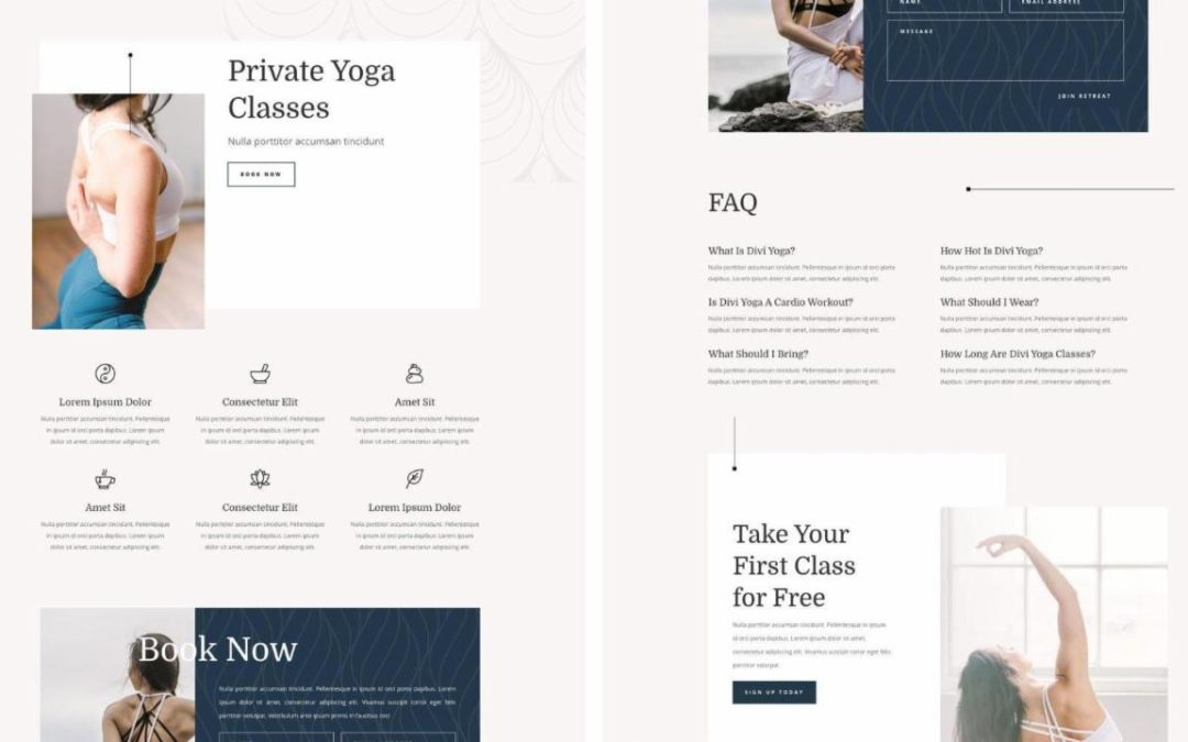 ET – Yoga Instructor Class Page