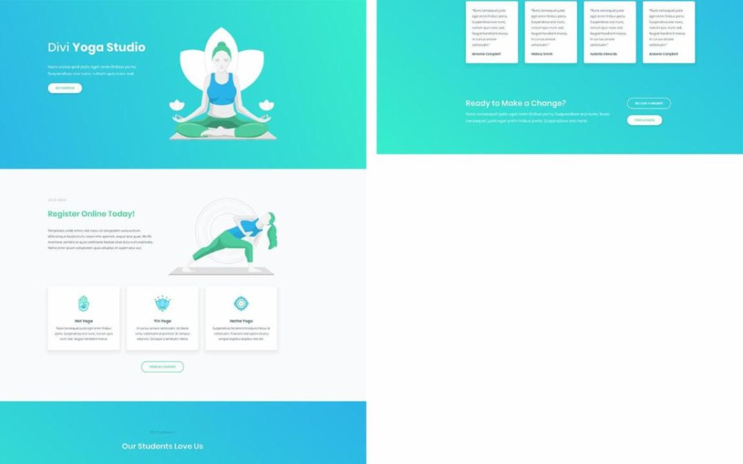 ET – Yoga Studio Home Page