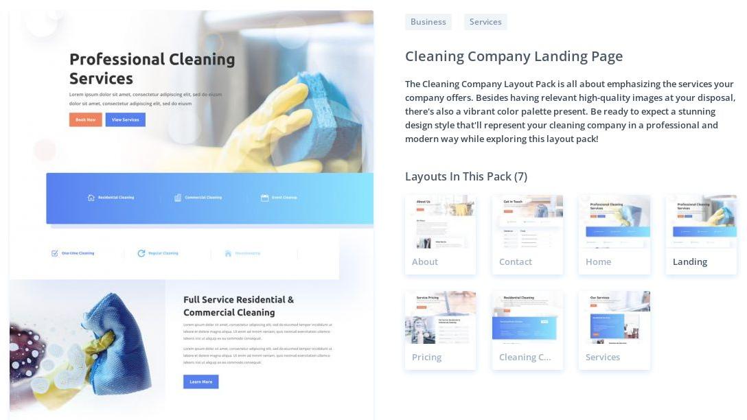 Clean Et ET - Cleaning Company Pack