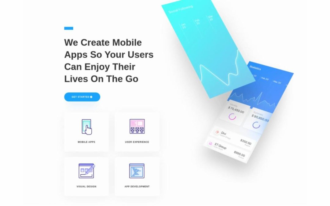 ET – App Developer Landing Page – Header