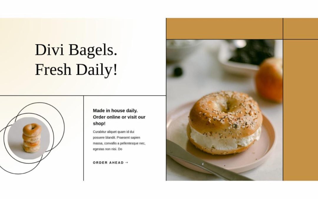 ET – Bagel Shop Landing Page – Header