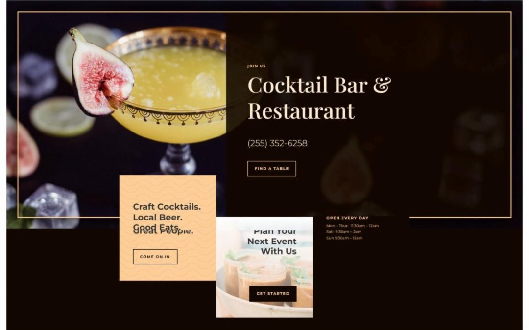 ET – Bar Home Page – Header
