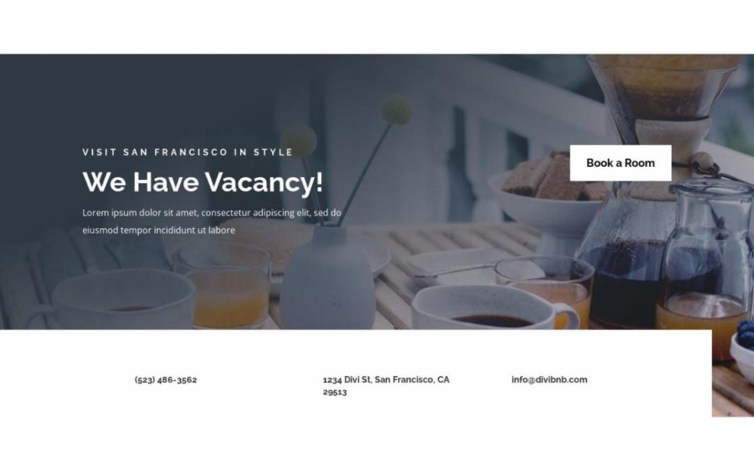 ET – Bed And Breakfast Home Page – Footer