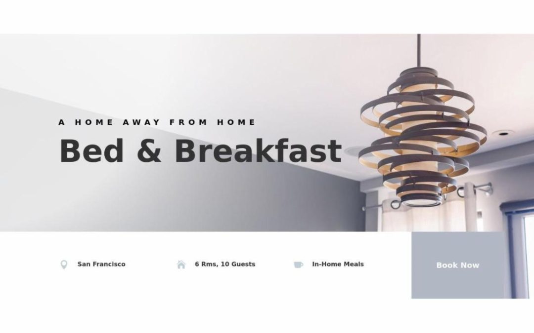 ET – Bed And Breakfast Home Page – Header