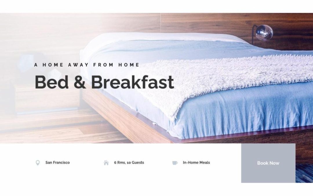 ET – Bed And Breakfast Landing Page – Header
