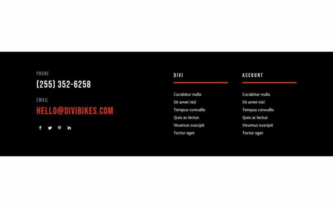 ET – Bike Repair Home Page – Footer