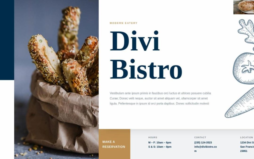 ET – Bistro Landing Page – Header