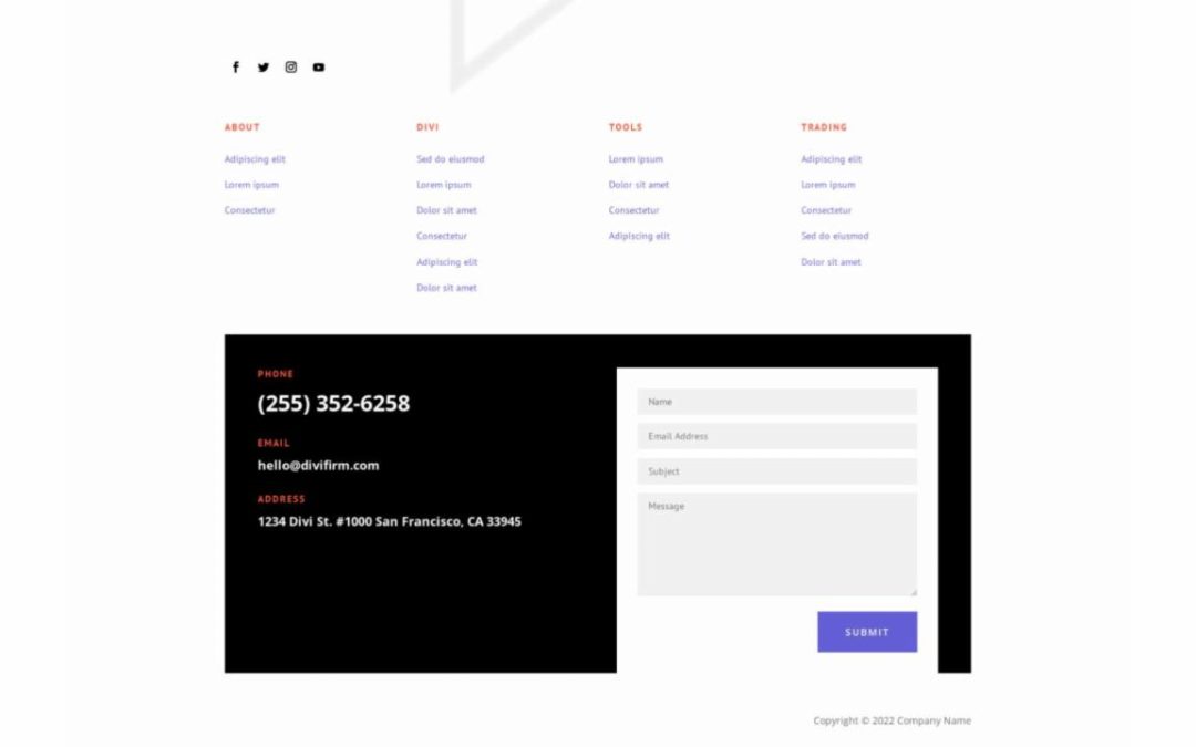 ET – Brokerage Firm Home Page – Footer