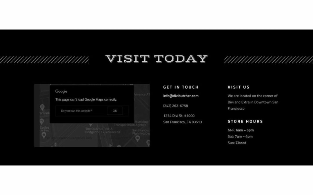 ET – Butcher Home Page – Footer
