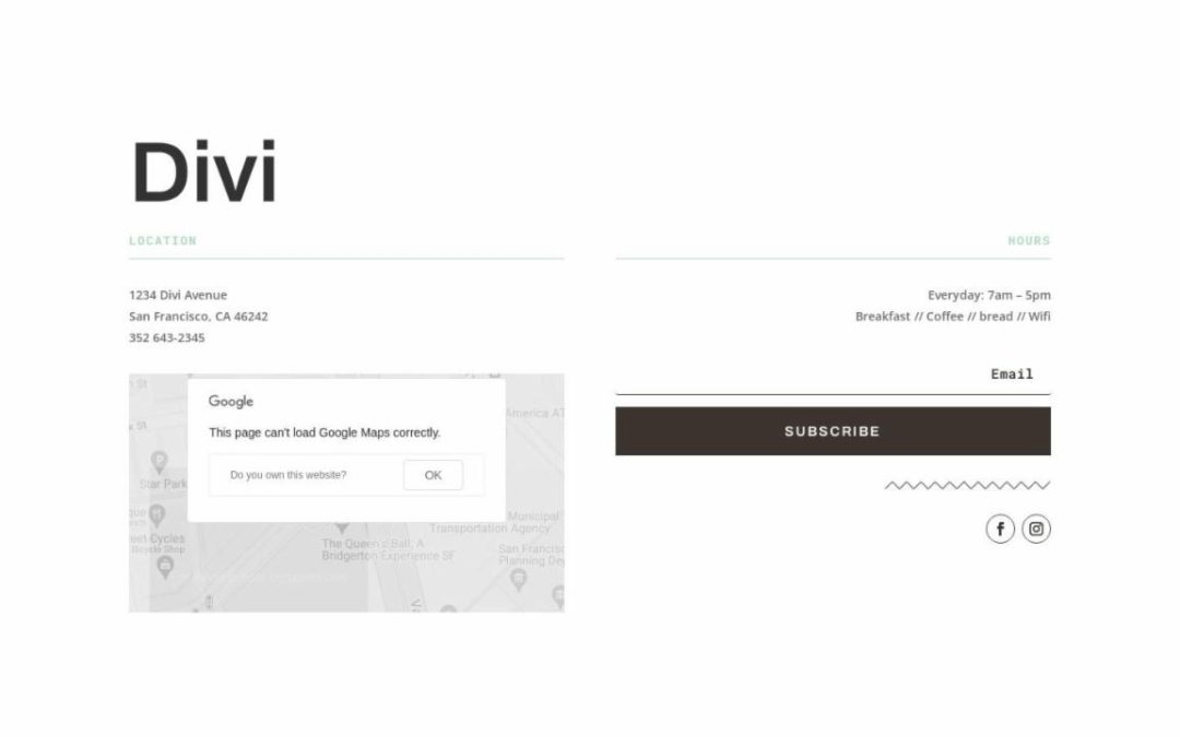ET – Cafe Home Page – Footer