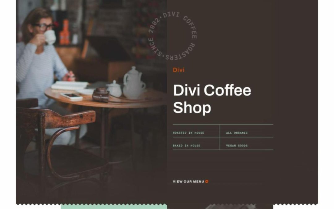 ET – Cafe Landing Page – Header