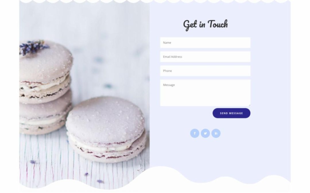 ET – Cake Maker Home Page – Footer
