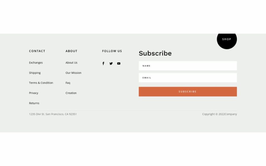 ET – Candle Making Home Page – Footer