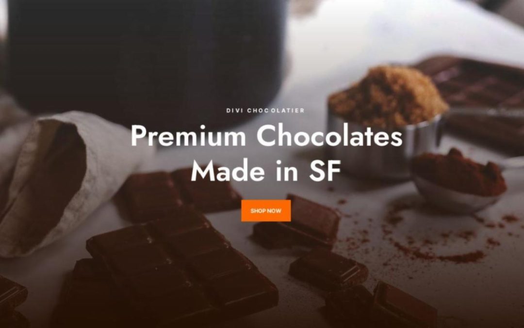 ET – Chocolatier Landing Page – Header