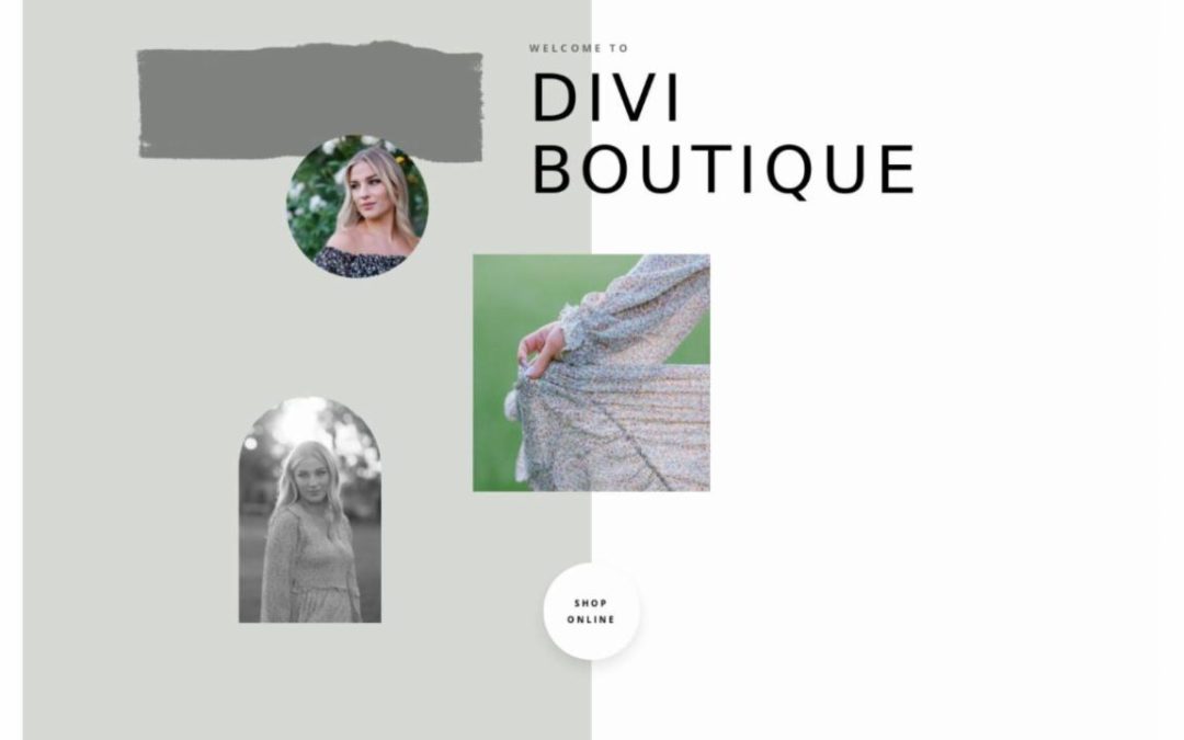 ET – Clothing Store Home Page – Header