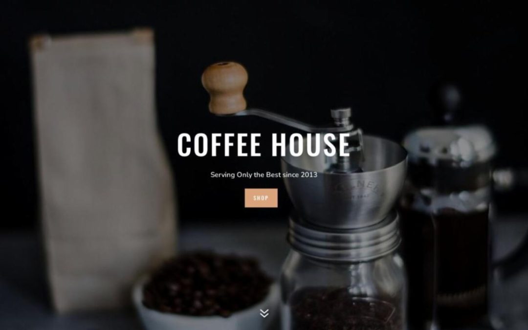 ET – Coffee Shop Landing Page – Header