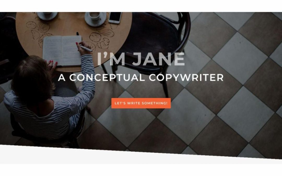 ET – Copywriter Home Page – Header