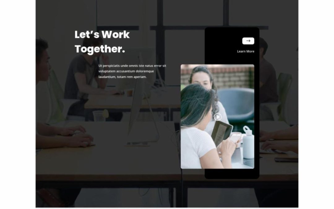 ET – Coworking Space Home Page – Header