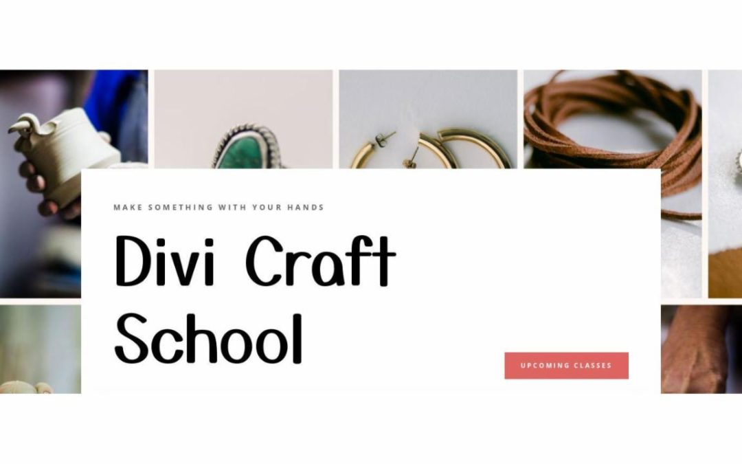 ET – Craft School Landing Page – Header