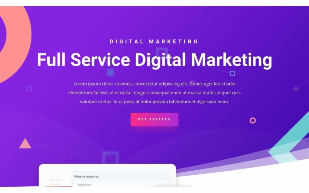 ET – Digital Marketing Landing Page – Header