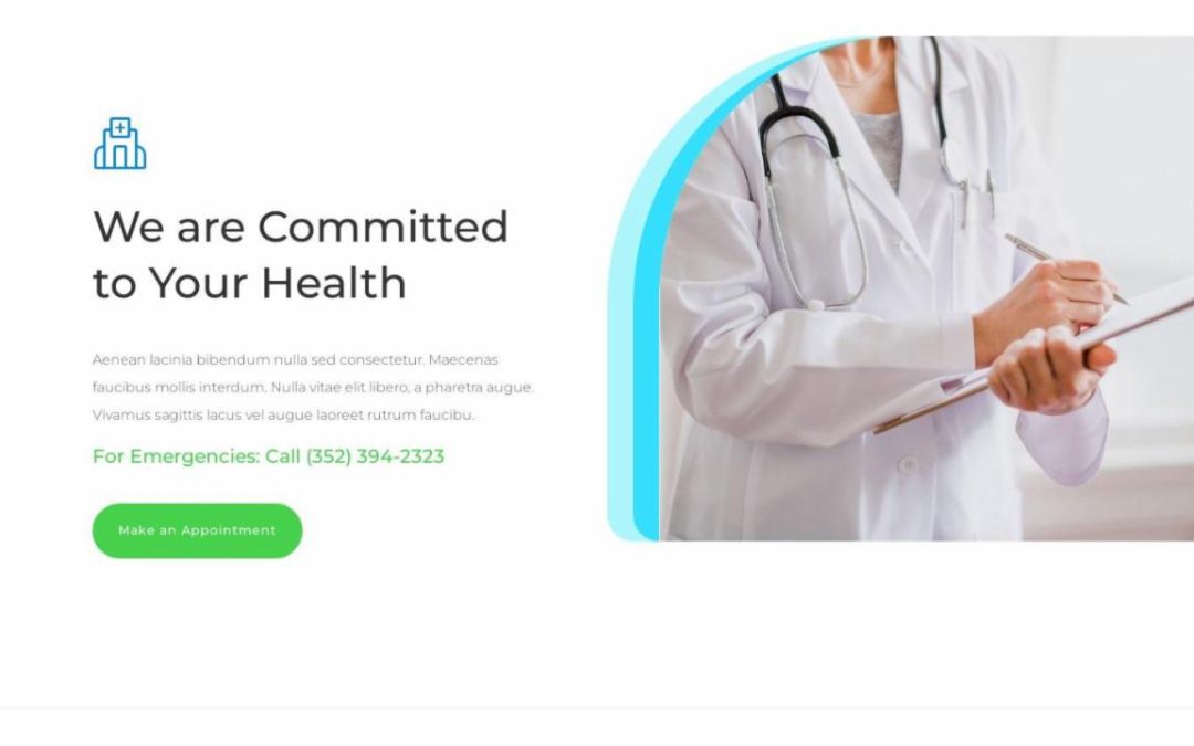 ET – Doctor’s Office Home Page – Header