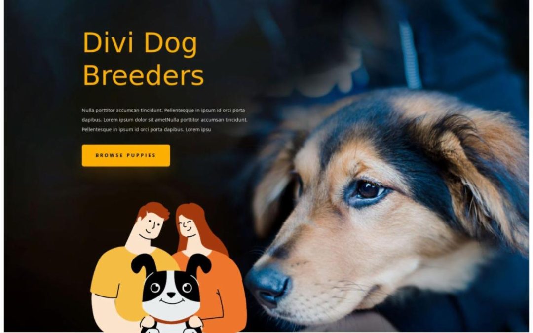 ET – Dog Breeder Home Page – Header