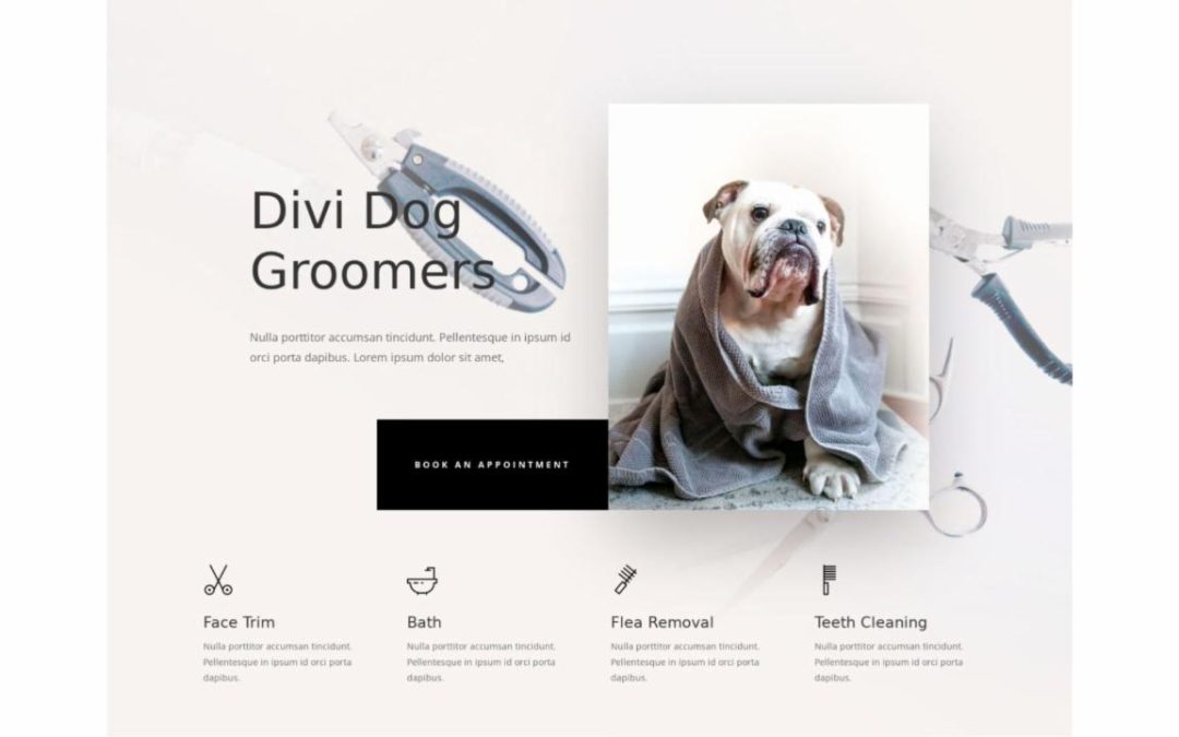 ET – Dog Grooming Home Page – Header