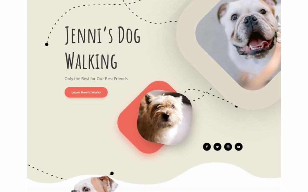 ET – Dog Walker Home Page – Header