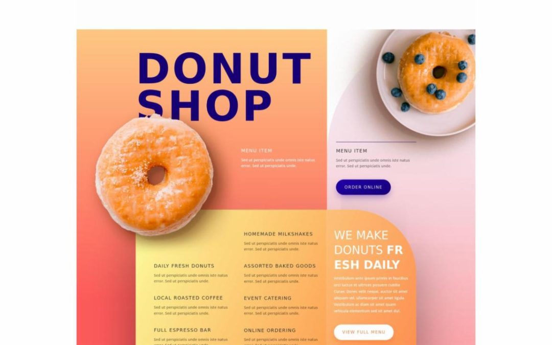 ET – Donut Shop Landing Page – Header