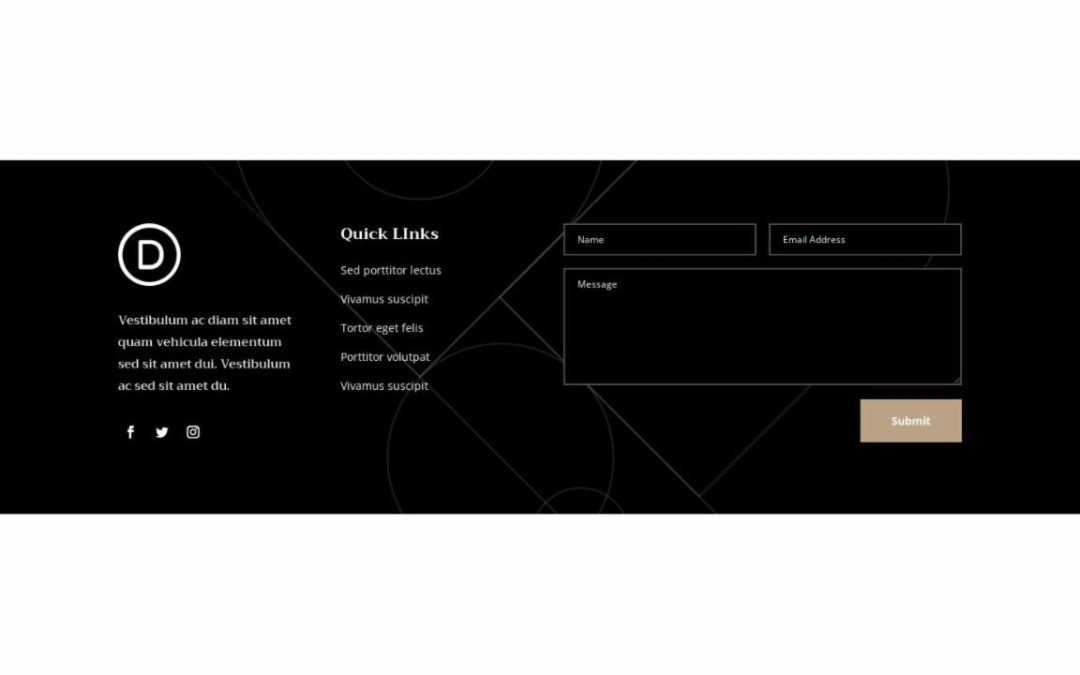 ET – Engineering Firm Home Page – Footer