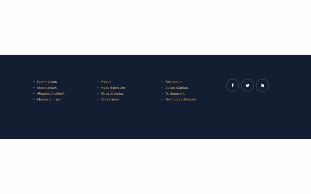 ET – Environmental Nonprofit Home Page – Footer