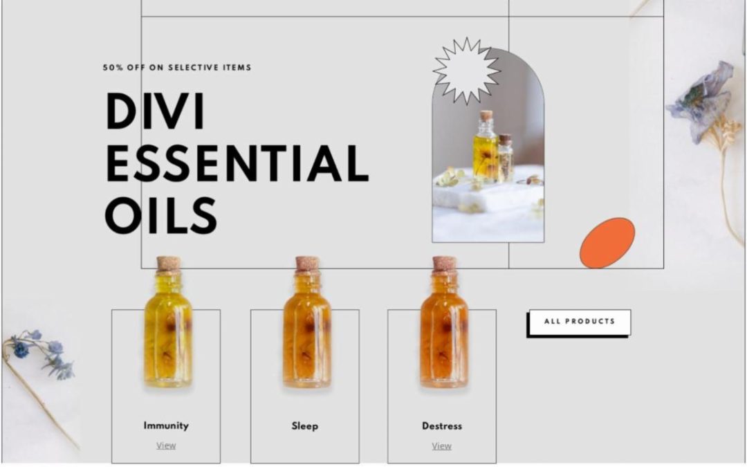 ET – Essential Oils Home Page – Header