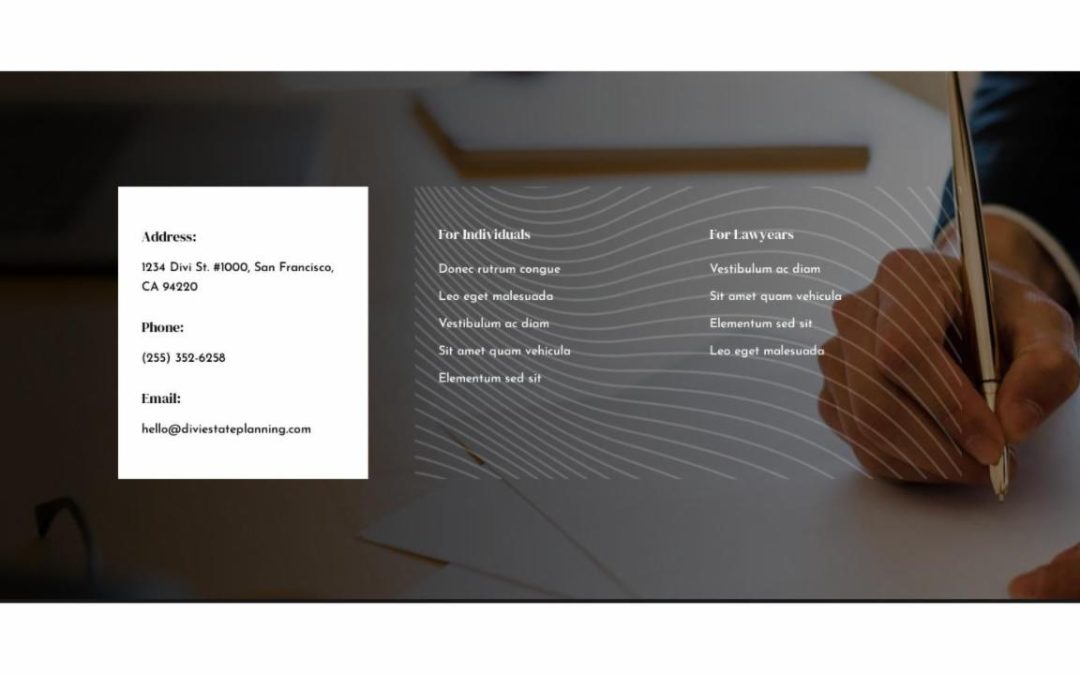 ET – Estate Planning Home Page – Footer