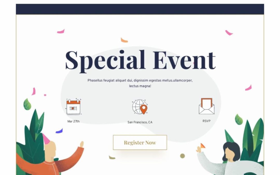ET – Event Landing Page – Header
