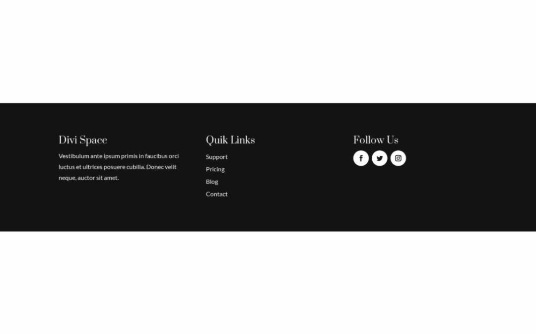 ET – Event Venue Home Page – Footer